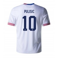 Yhdysvallat Christian Pulisic #10 Kotipaita Copa America 2024 Lyhythihainen